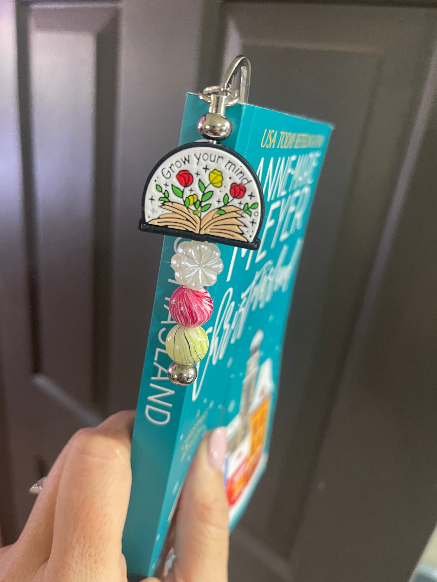 Beaded Pocket Size Bookmark