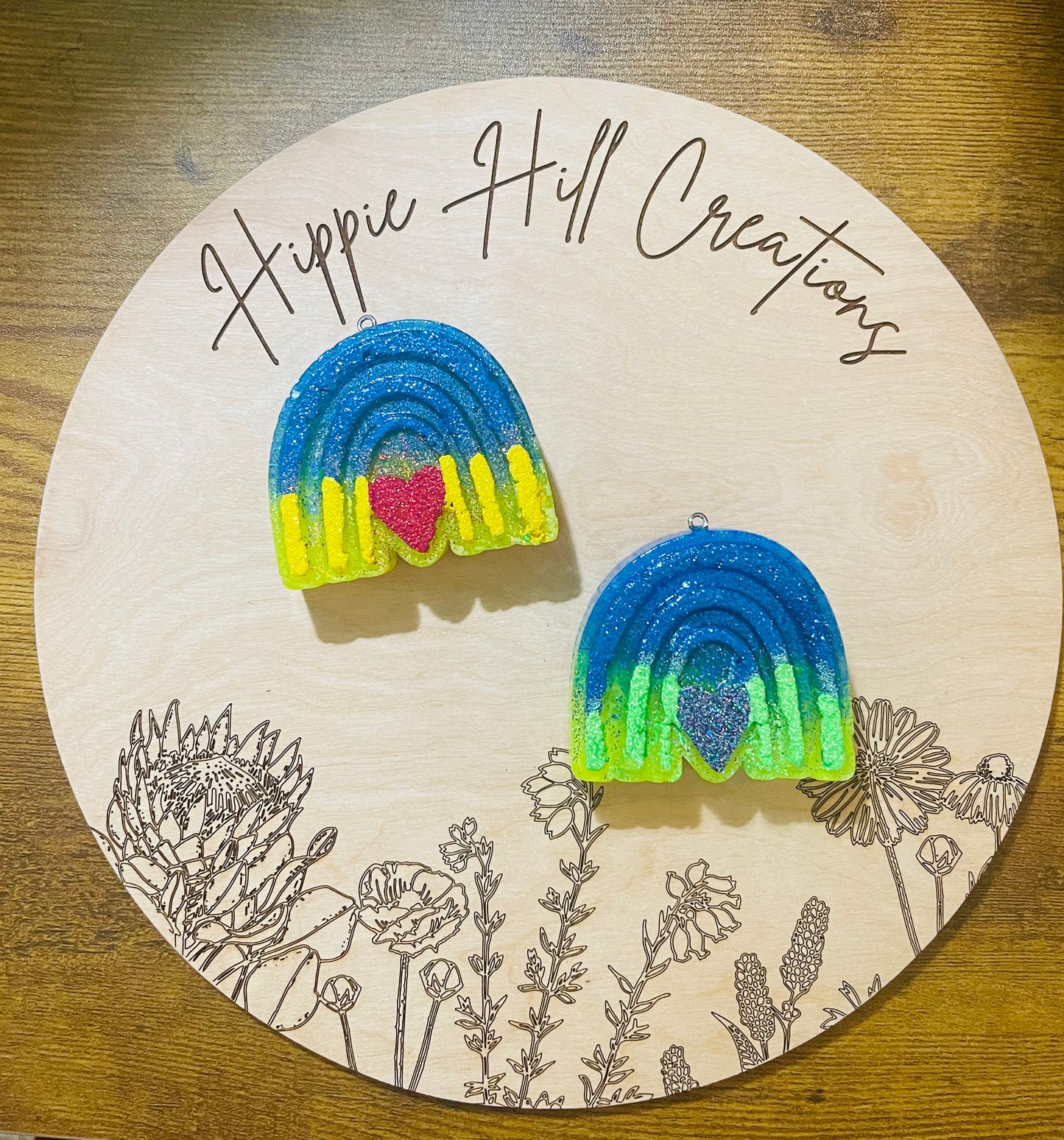 Rainbow Vent Clips